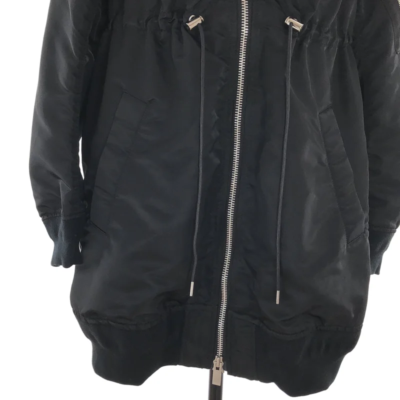 sacai / サカイ | NYLON TWILl BLOUSON MA‐1 ナイロン ツイル ブルゾン ジャケット | 3 | レディース