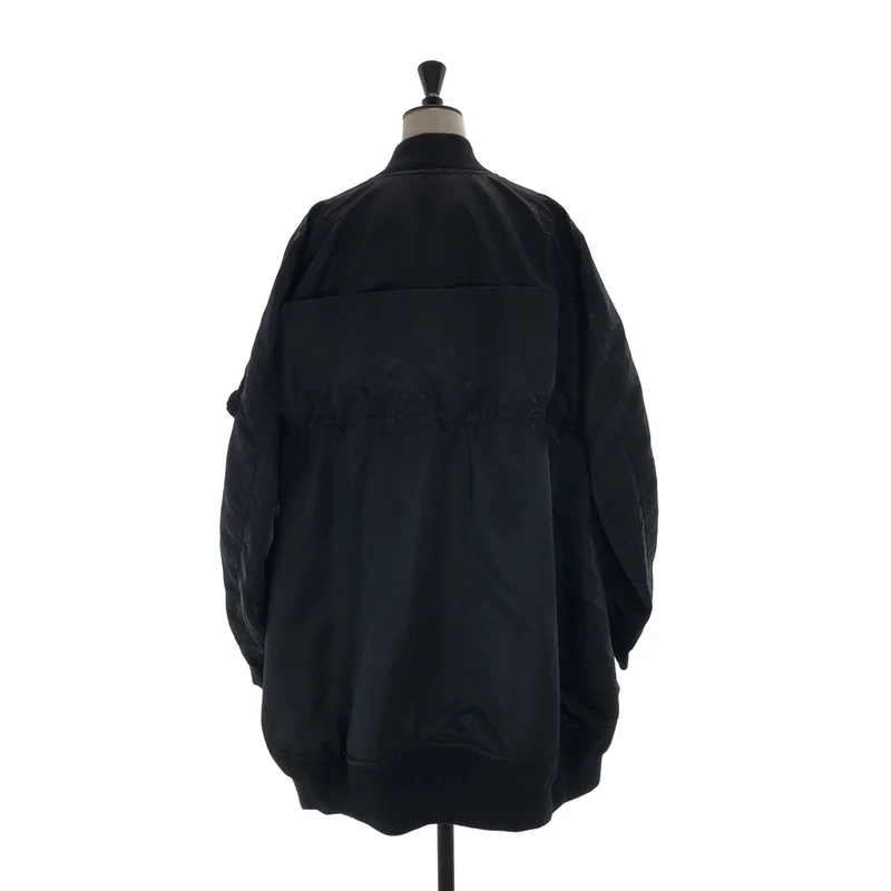 sacai / サカイ | NYLON TWILl BLOUSON MA‐1 ナイロン ツイル ブルゾン ジャケット | 3 | レディース