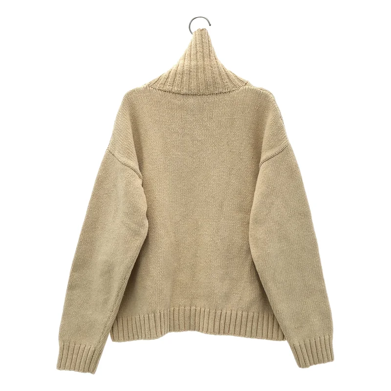 Lauren Ralph Lauren / ローレンラルフローレン | 1990s | コットン ドッグ刺しゅう タートルネックニット | L | レディース