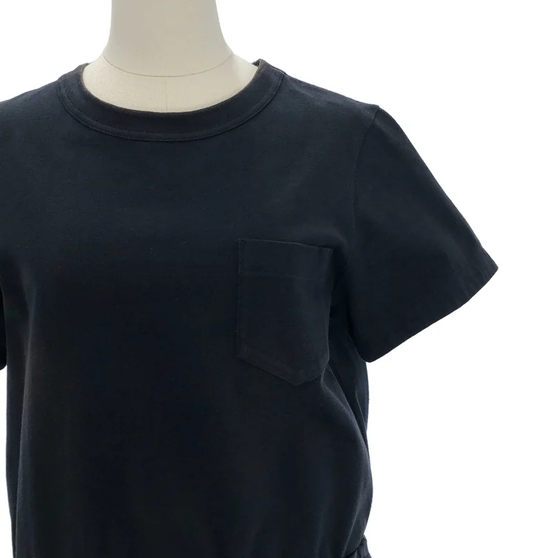 sacai / サカイ | 2021SS | × KAWS / プリーツ切り替え ワンピース | 2 | レディース