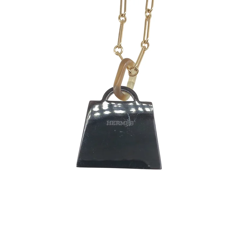 HERMES / エルメス | アミュレット ケリー GM バッファローホーン ネックレス |