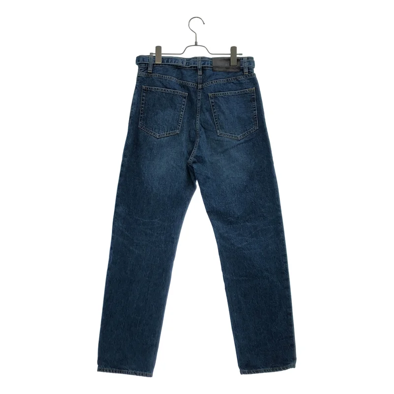 sacai / サカイ | 2023SS | Straight Denim Pants / ベルテッド ストレートデニムパンツ | 2 | レディース