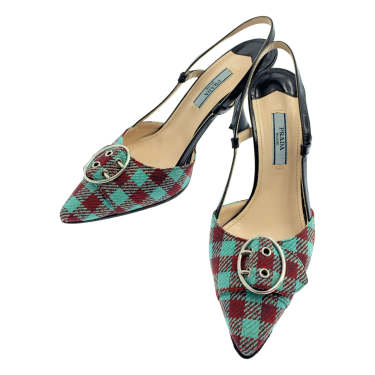 PRADA / プラダ | エナメルレザー レースアップシューズ | 34 1/2