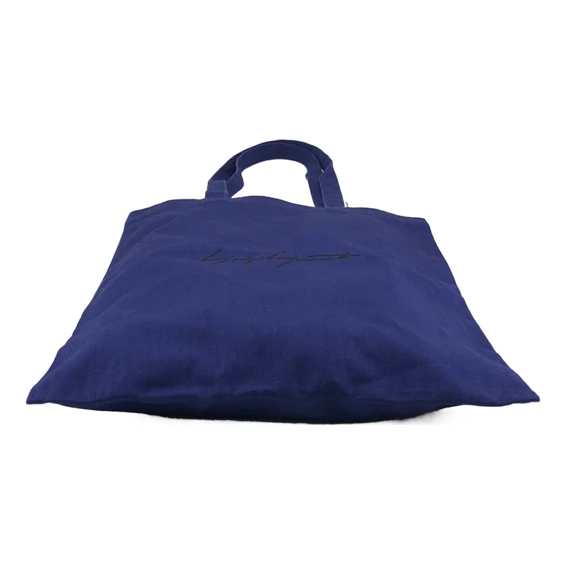 YOHJI YAMAMOTO / ヨウジヤマモト | シグネチャー ロゴ キャンバス トートバッグ / ユニセックス / 非売品 |