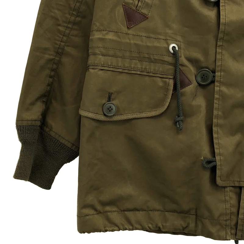 JUNYAWATANABE COMMEdesGARCONS MAN / ジュンヤワタナベマン | 2011SS | コットン フーデッドミリタリーコート | XS | メンズ