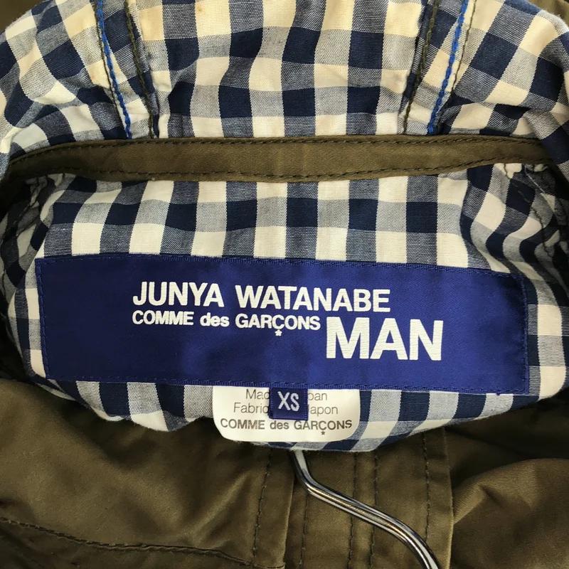 JUNYAWATANABE COMMEdesGARCONS MAN / ジュンヤワタナベマン | 2011SS | コットン フーデッドミリタリーコート | XS | メンズ