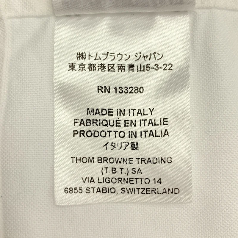 THOM BROWNE / トムブラウン | トリコロール オックスフォードシャツ | 2 | メンズ