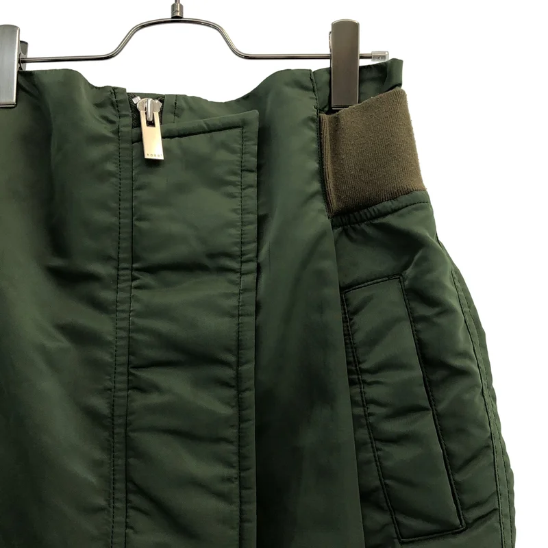 sacai / サカイ | ナイロン ツイル ミックス スカート 22-06195 | 3 | レディース
