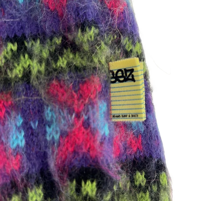 BEAMS / ビームス | SSZ / Digi Falsle Vest / ウール モヘヤ混 ディジフォールス ニットベスト | M | メンズ