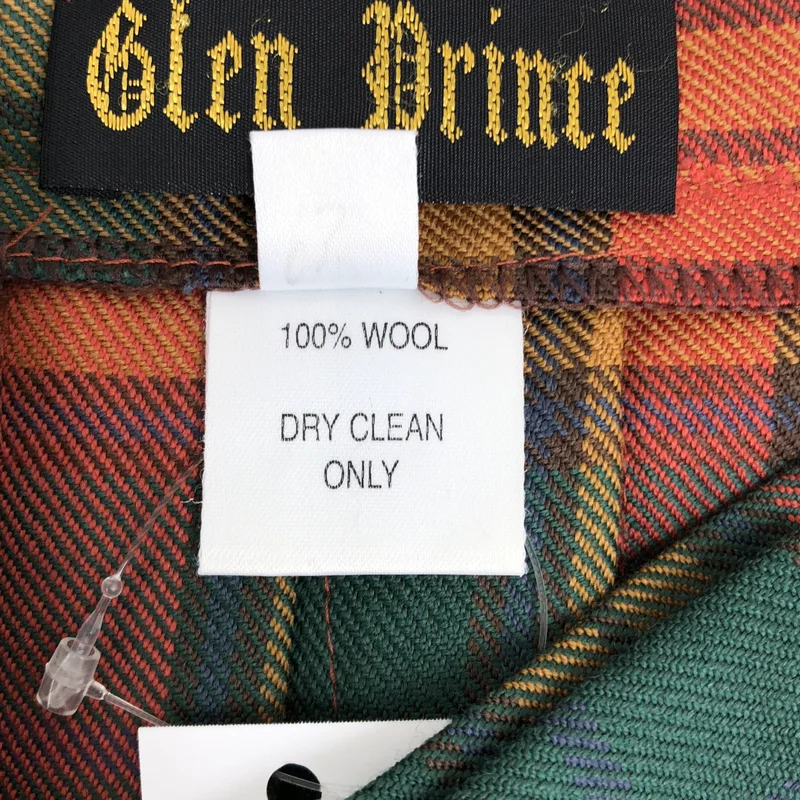 Glen Prince / グレンプリンス | レザーストラップ キルト スカート | 10 | レディース