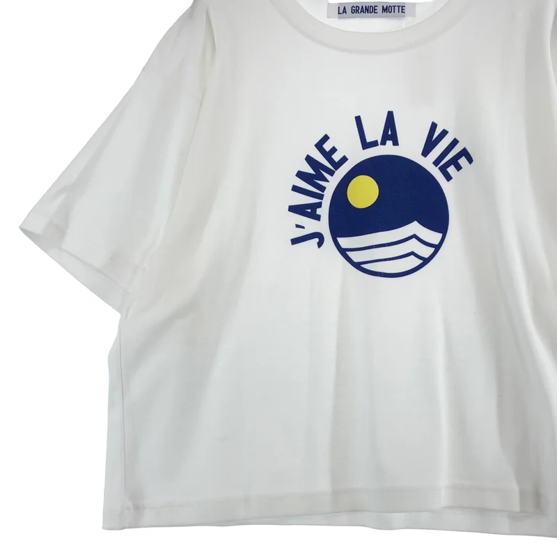 JACQUEMUS / ジャックムス | グラフィックプリント ワイドTシャツ | XS | レディース