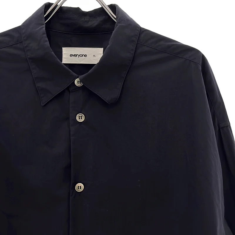 everyone / エブリワン | Typewriter Regular Collar Shirt タイプライター レギュラーカラーシャツ | XL | メンズ