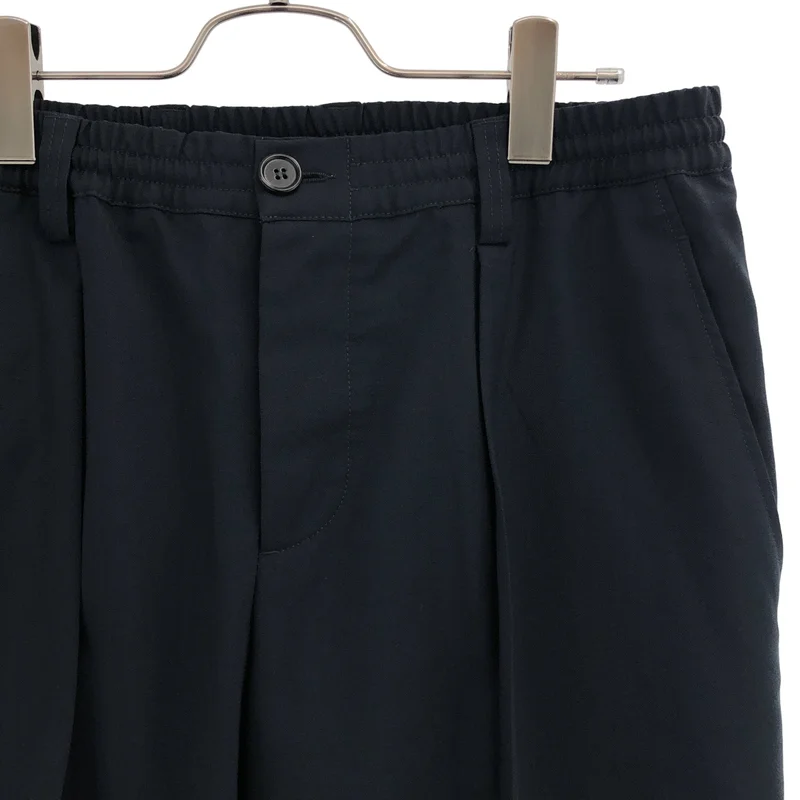 MARNI / マルニ | 2022SS | ウールギャバジン テーパードシャーリングパンツ | 48 | メンズ