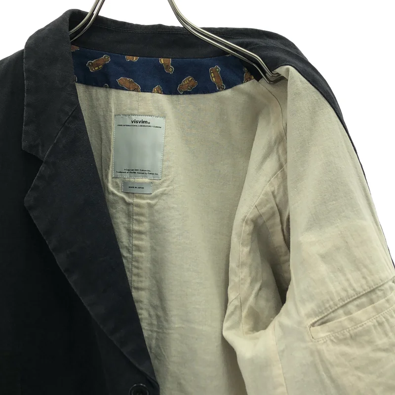 visvim / ビズビム | AIRMAN BLAZER コットン リネン デニムジャケット | 2 | メンズ