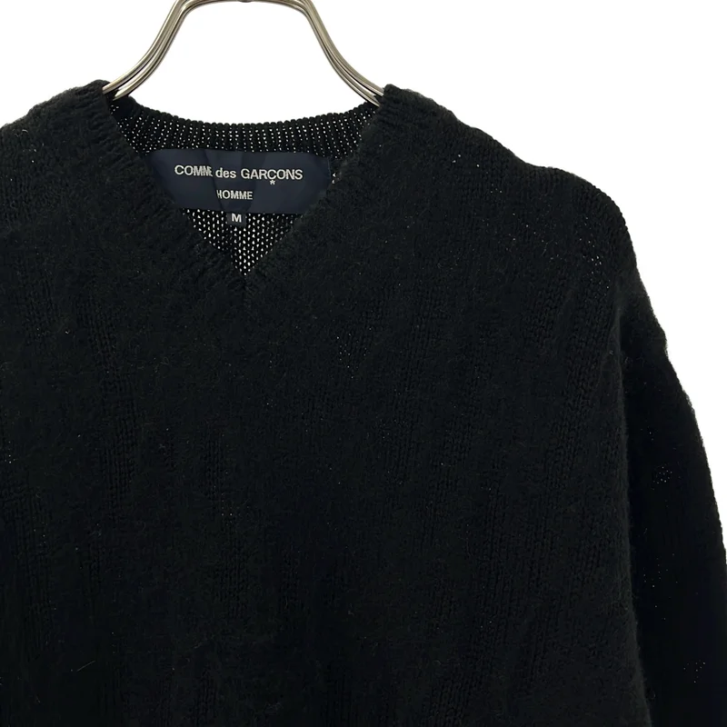 COMME des GARCONS HOMME / コムデギャルソンオム | 2004AW | ウール Vネックニット | M | メンズ