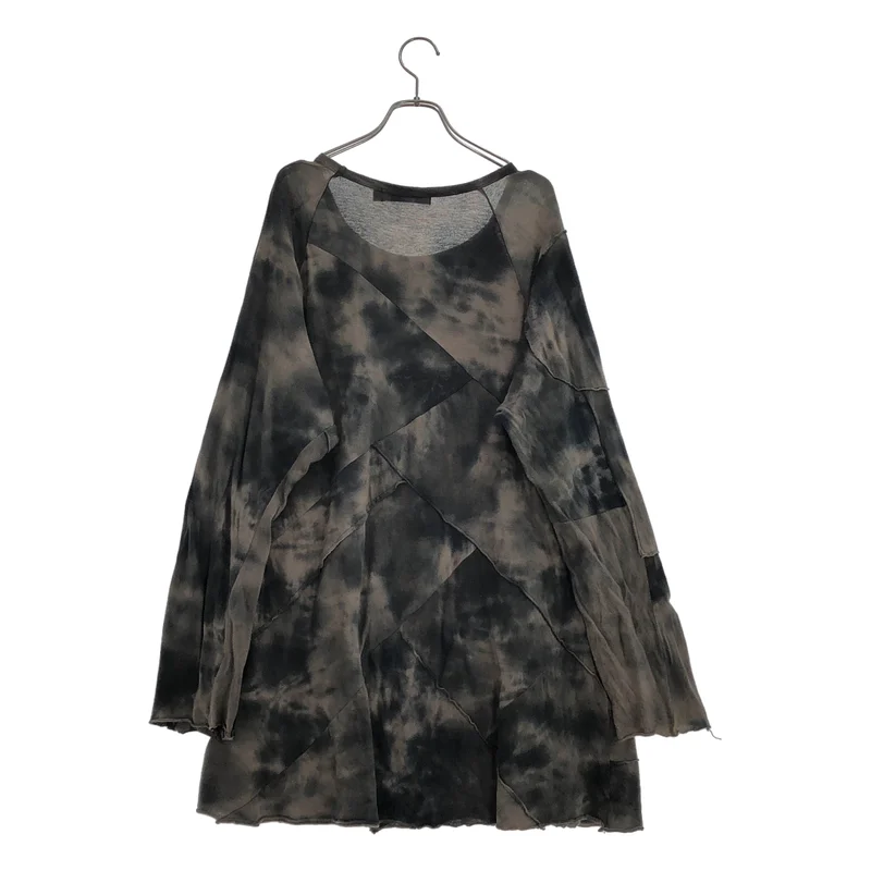 UNDERCOVERISM / アンダーカバイズム | 2004AW | BUT BEAUTIFUL期 タイダイ パッチワーク カットソー | L | メンズ
