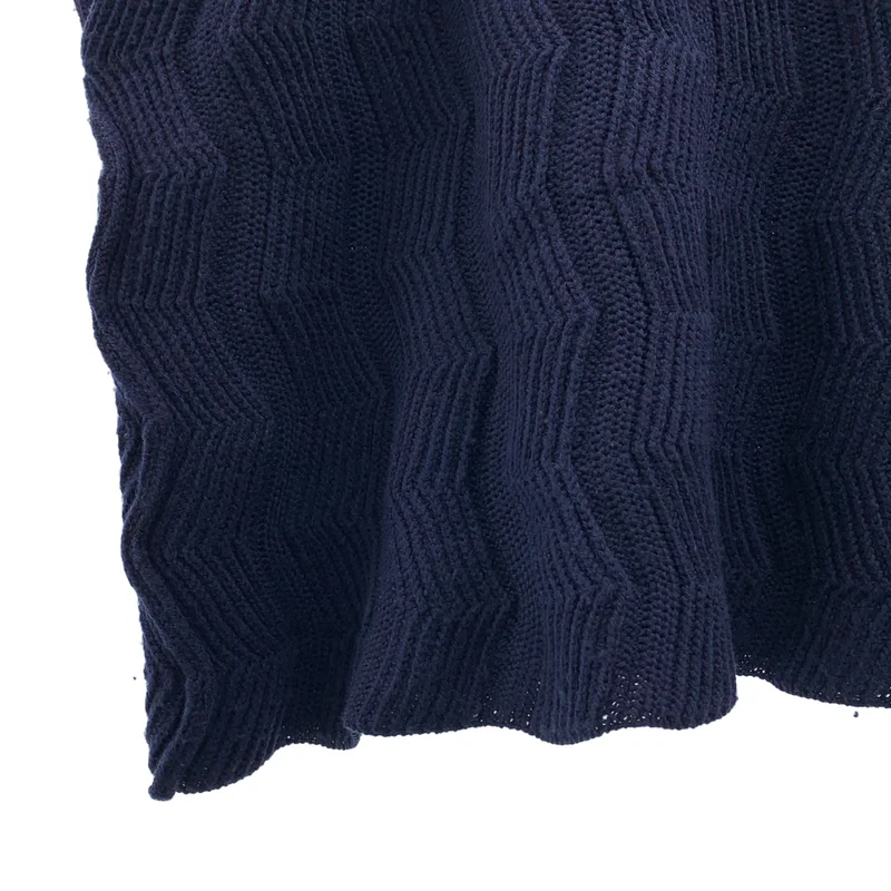 JUNYA WATANABE COMME des GARCONS / ジュンヤワタナベ | ウール ボックスシルエット ノースリーブ ニット | M | レディース