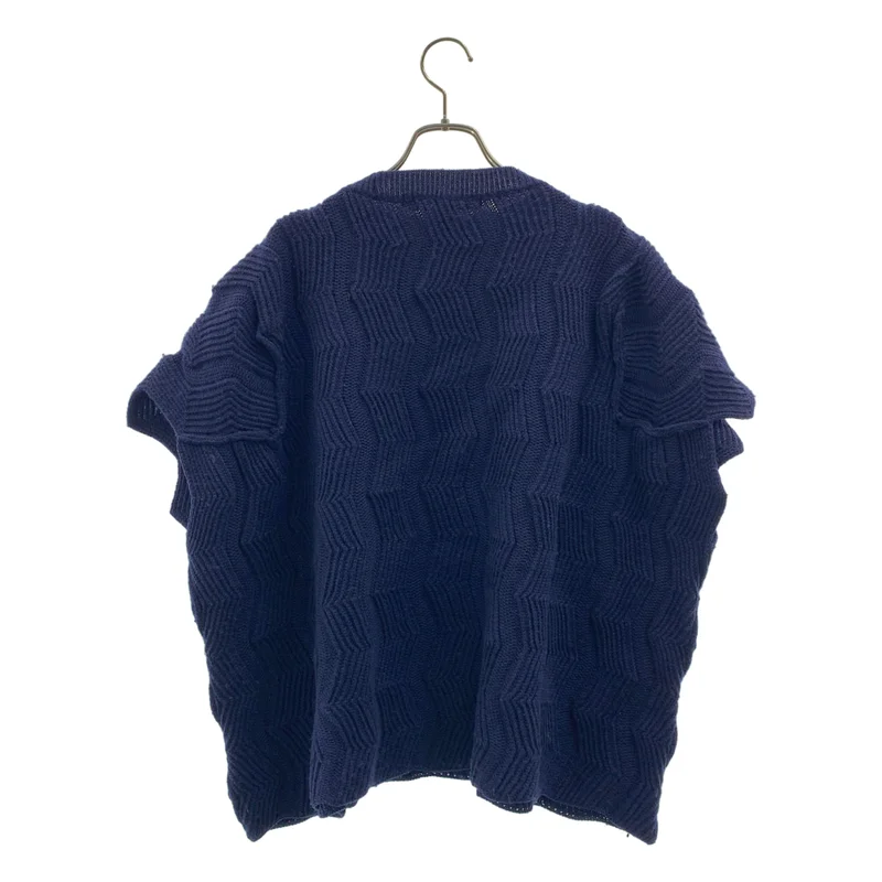JUNYA WATANABE COMME des GARCONS / ジュンヤワタナベ | ウール ボックスシルエット ノースリーブ ニット | M | レディース