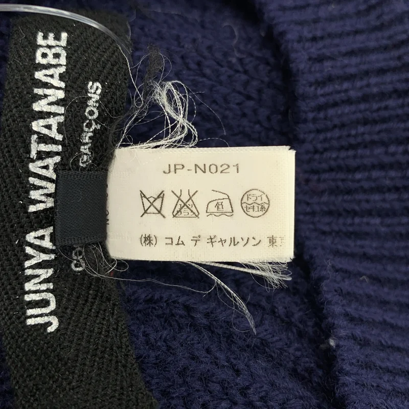 JUNYA WATANABE COMME des GARCONS / ジュンヤワタナベ | ウール ボックスシルエット ノースリーブ ニット | M | レディース