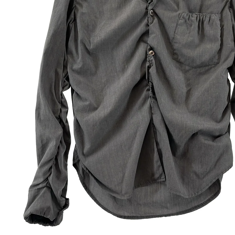 COMME des GARCONS COMME des GARCONS / コムコム | 2010SS | ポリエステル コットン シャーリングシャツ | S | レディース