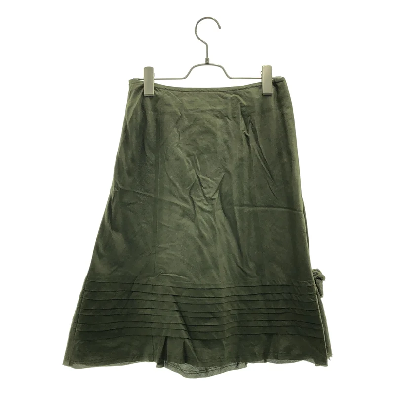 tricot COMME des GARCONS / トリココムデギャルソン | 2003SS | コットン コサージュドッキング スカート | S | レディース