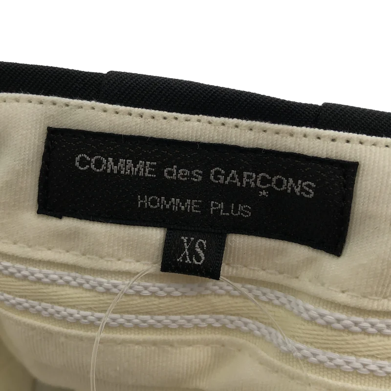 COMME des GARCONS HOMME PLUS / コムデギャルソンオムプリュス | 2023AW | 2タック パンツ PL-P022 | XS | メンズ