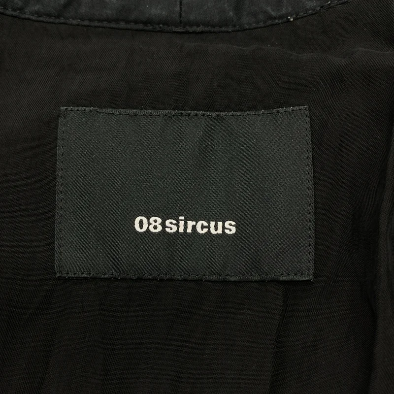 08sircus / ゼロエイトサーカス | Co/Cu layered coat dress ジップ ワンピース | 1 | レディース