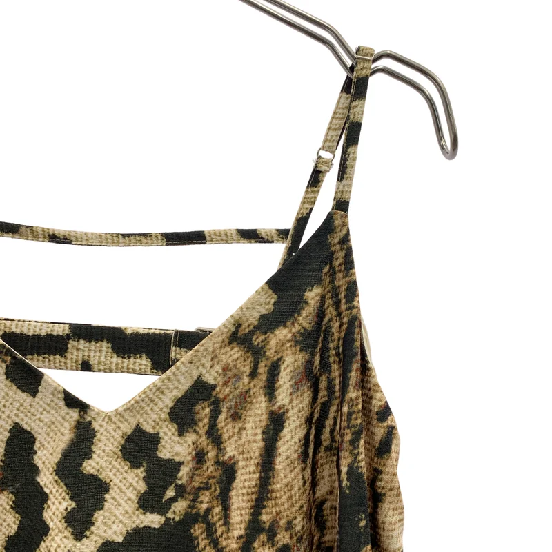 AMERI / アメリ | MEDI EXOTIC PATTERN CAMISOLE DRESS ワンピース | S | レディース