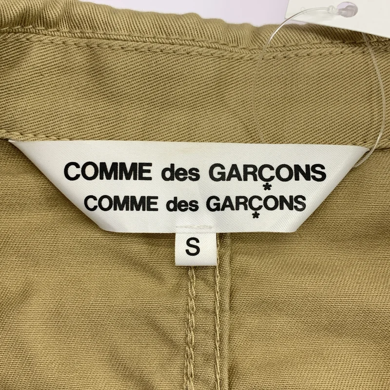 COMME des GARCONS COMME des GARCONS / コムコム | 2010SS | 丸襟 ステッチワーク シングルブレスト チノ ジャケット | S | レディース