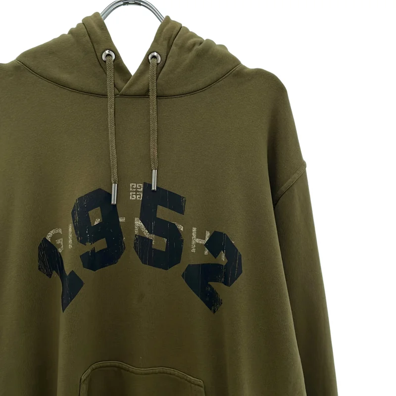 GIVENCHY / ジバンシィ | コットン プリント フーデッドパーカ | XS | メンズ