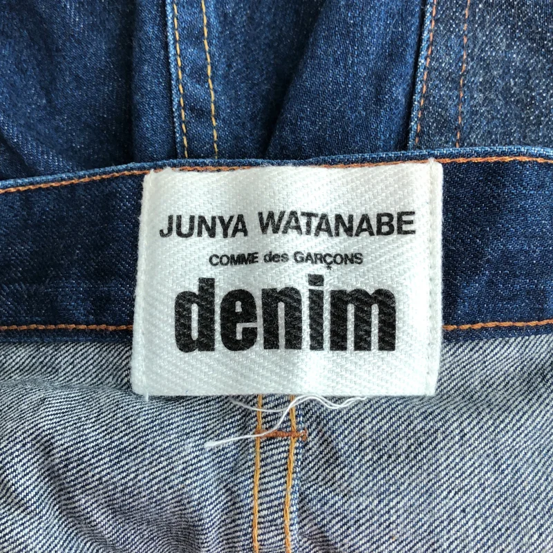 JUNYA WATANABE COMME des GARCONS denim / ジュンヤワタナベコムデギャルソンデニム | 2021AW | 再構築 ストレートデニムパンツ | S | メンズ