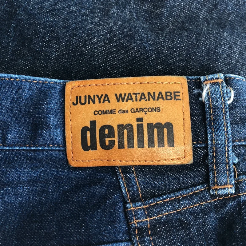 JUNYA WATANABE COMME des GARCONS denim / ジュンヤワタナベコムデギャルソンデニム | 2021AW | 再構築 ストレートデニムパンツ | S | メンズ