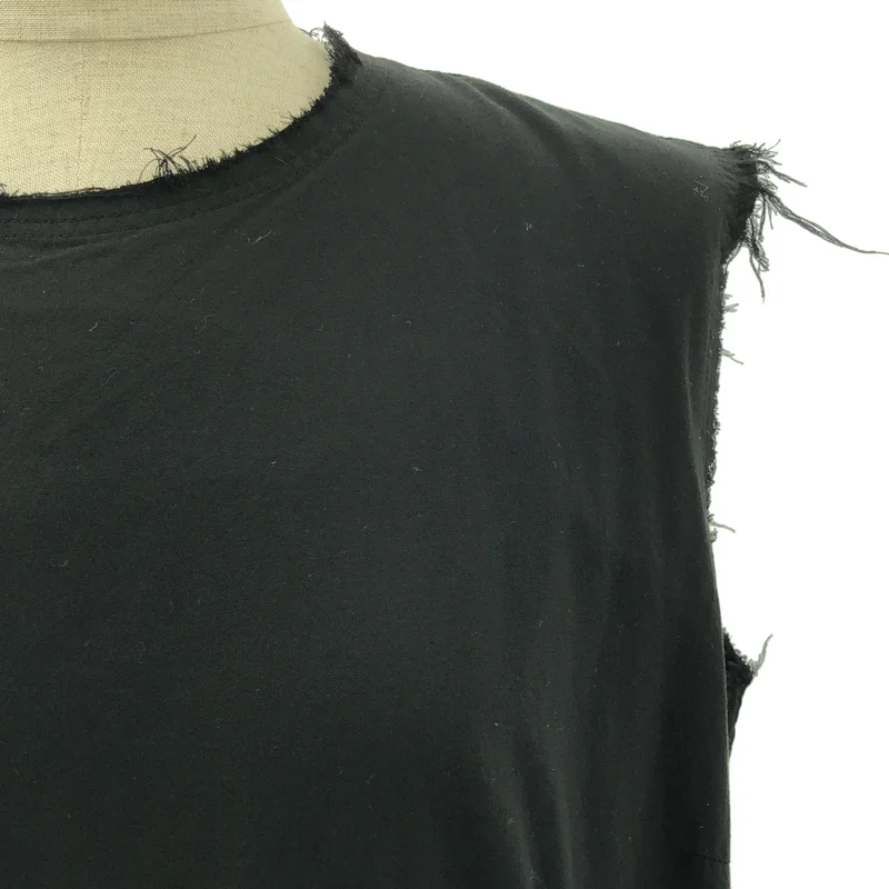 COMME des GARCONS / コムデギャルソン | 2023SS | ポリエステル 製品加工 断ち切り サイドポケット ワンピース | M | レディース