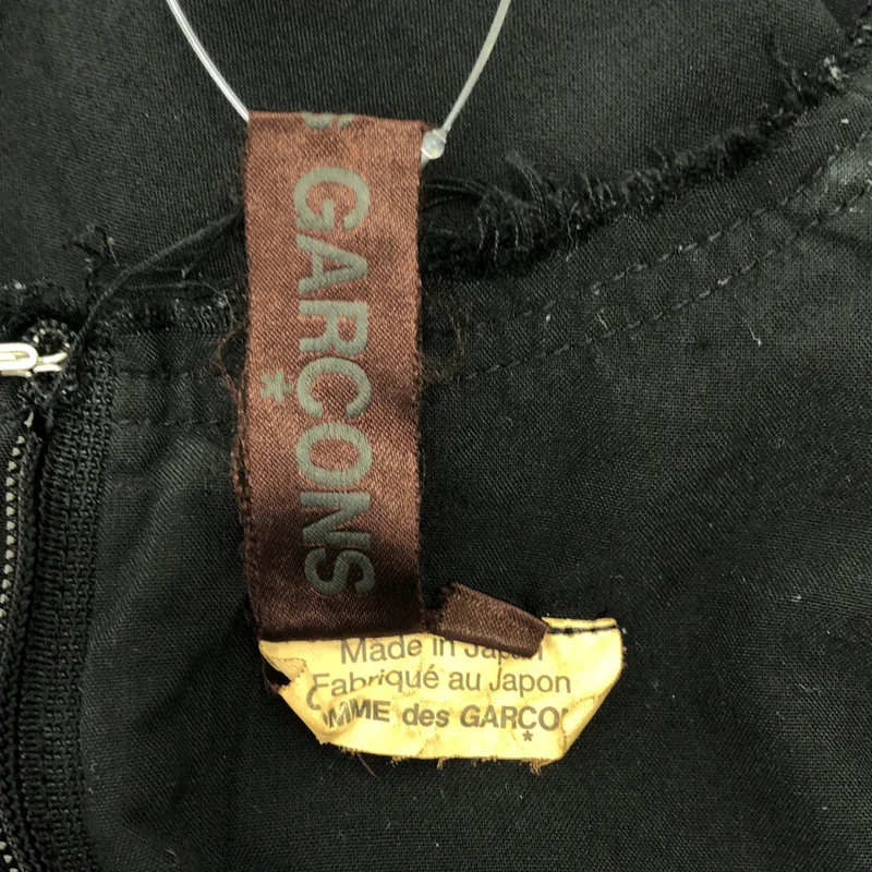 COMME des GARCONS / コムデギャルソン | 2023SS | ポリエステル 製品加工 断ち切り サイドポケット ワンピース | M | レディース