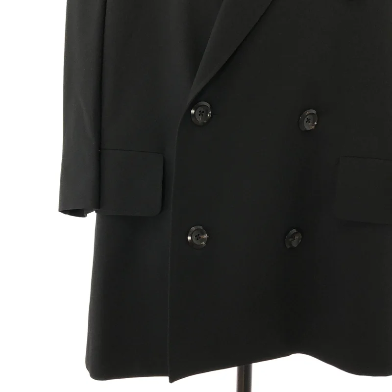 THE RERACS / ザリラクス | 2024AW | ウールギャバジン ダブルブレスト ロングテーラードジャケット | 38 | レディース