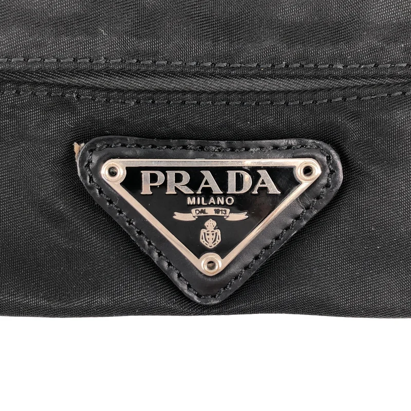 PRADA / プラダ | ナイロン トライアンルロゴ ティッシュケース |