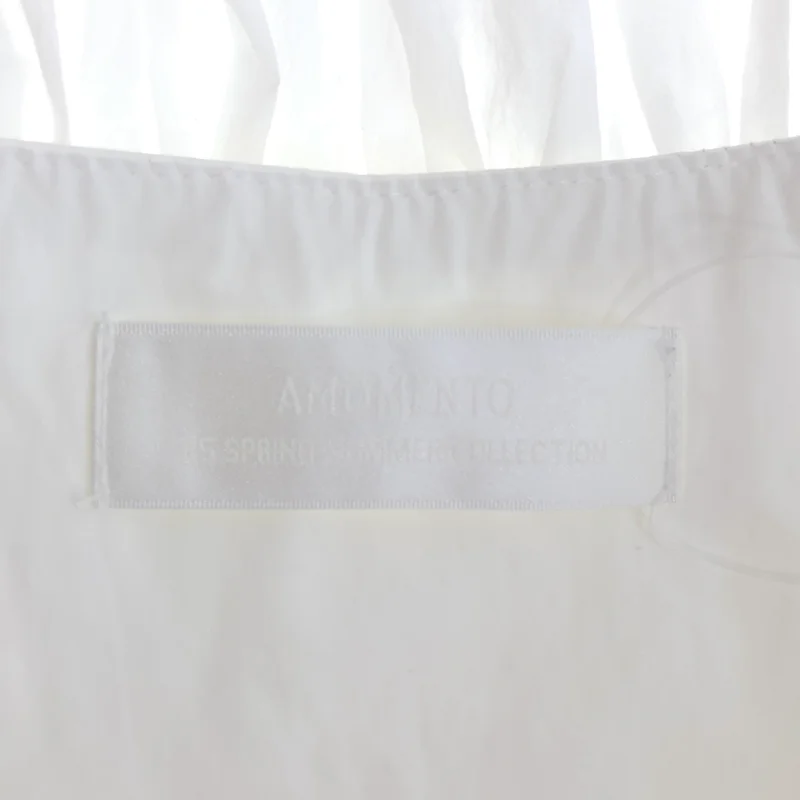 AMOMENTO / アモーメント | ティアードスカート AW25SSW02PTWH0 | 0 | レディース