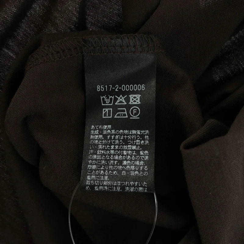conte / コンテ | コットン ボタンレス ノースリーブ ロングカーディガン |