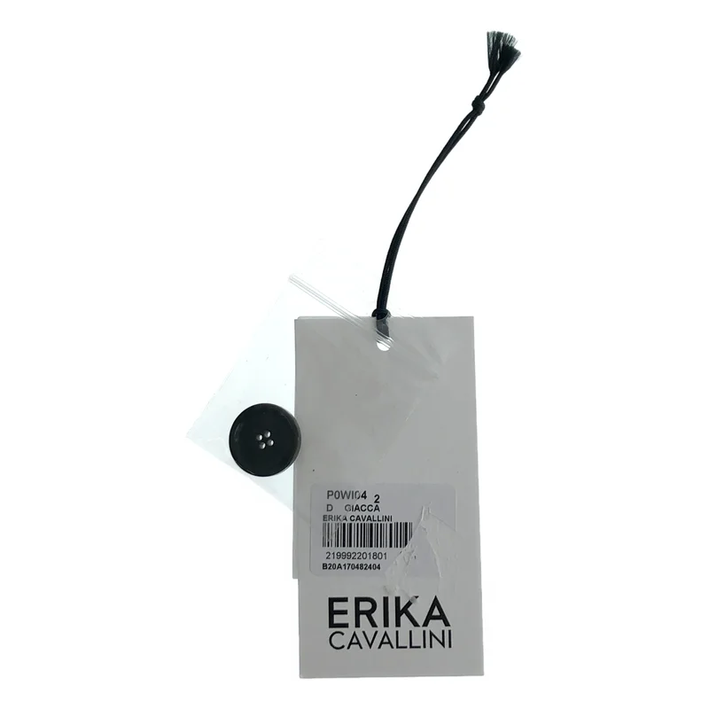 ERIKA CAVALLINI / エリカカヴァリーニ | ウール コットン カットオフ シャツジャケット | 42 | レディース
