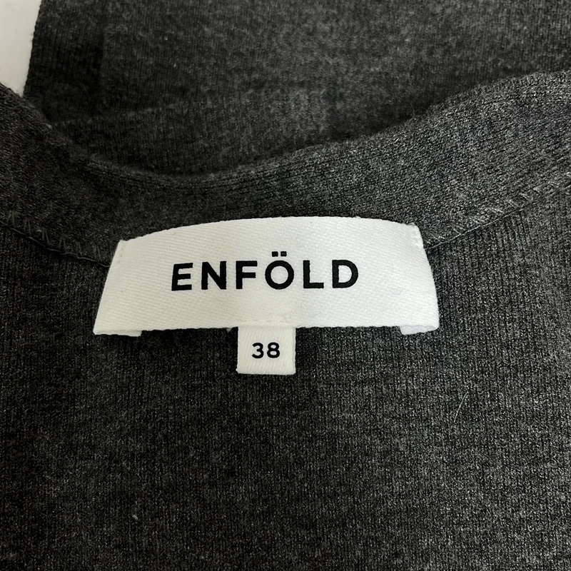 ENFOLD / エンフォルド | 2025SS | NO-COLLAR CARDIGAN ノーカラーカーディガン | 38 | レディース