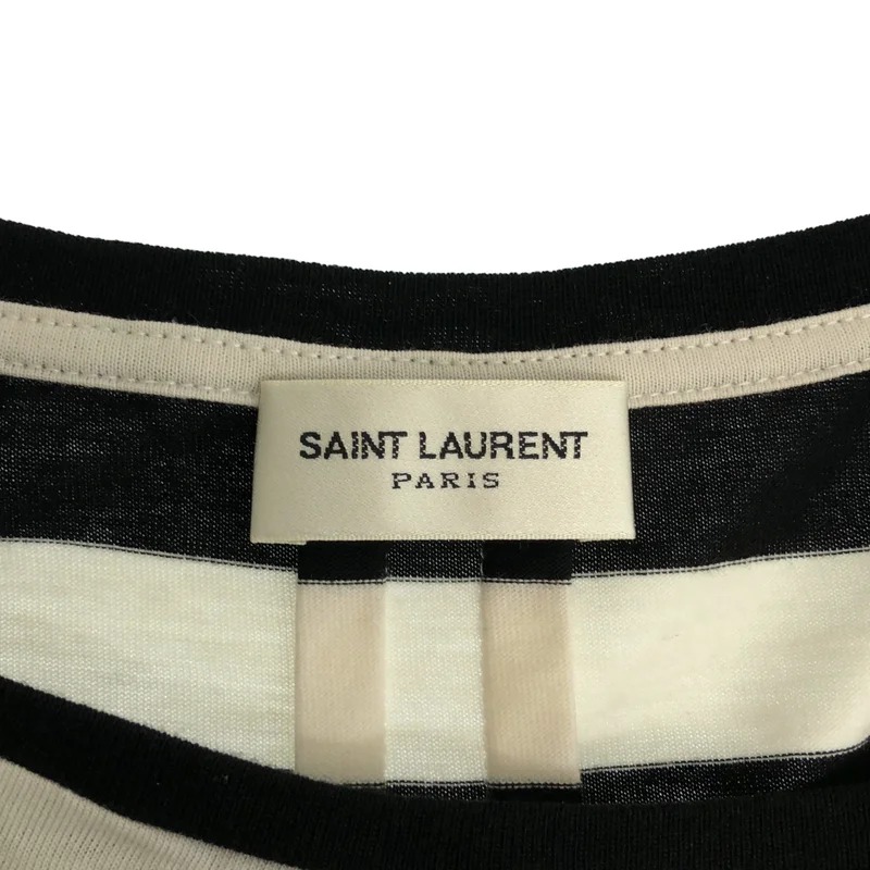 SAINT LAURENT PARIS / サンローランパリ | 2014SS | エディ期 ボーダーTシャツ | M | メンズ