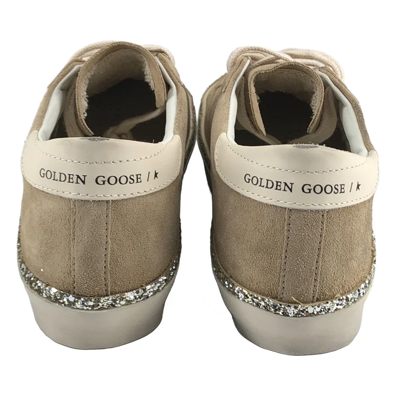 GOLDEN GOOSE / ゴールデングース | Hi Star メタリックシルバーヒール スニーカー GWF00118 | 36 | レディース