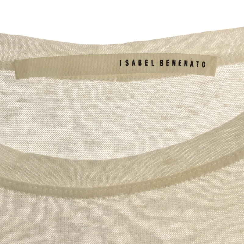 ISABEL BENENATO / イザベルベルナート | リネン Tシャツ_半袖 | M | メンズ