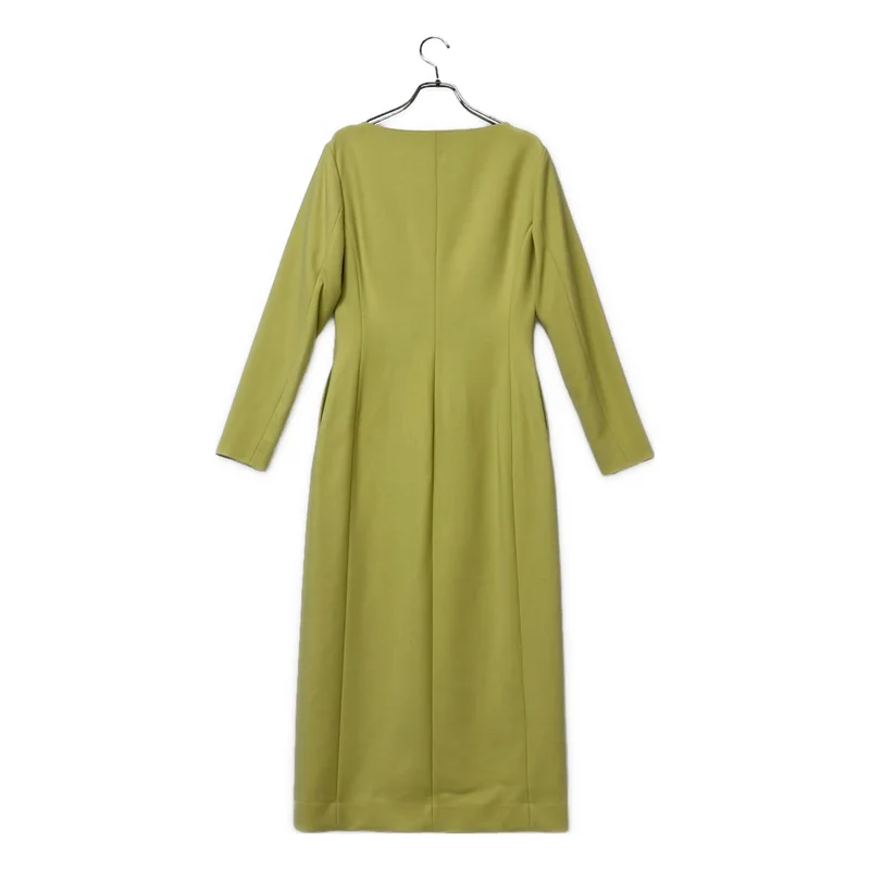 AURALEE / オーラリー | 2025AW | Tense Wool Double Cloth Front Zip Dress / テンステンスウール ダブルクロス フロントジップ ドレス ワンピース | 0 | レディース