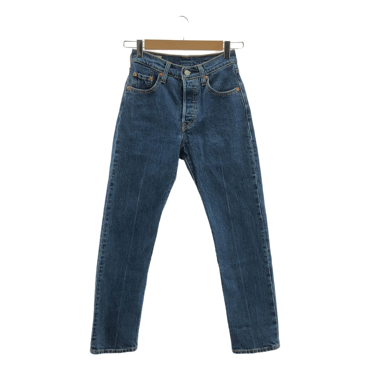 【限定品】濃紺 リーバイス501 プリントデニムパンツ 総柄 W36 08年 Levi's / リーバイス | 501 ORIGINAL CROPPED / 濃紺 デニムパンツ