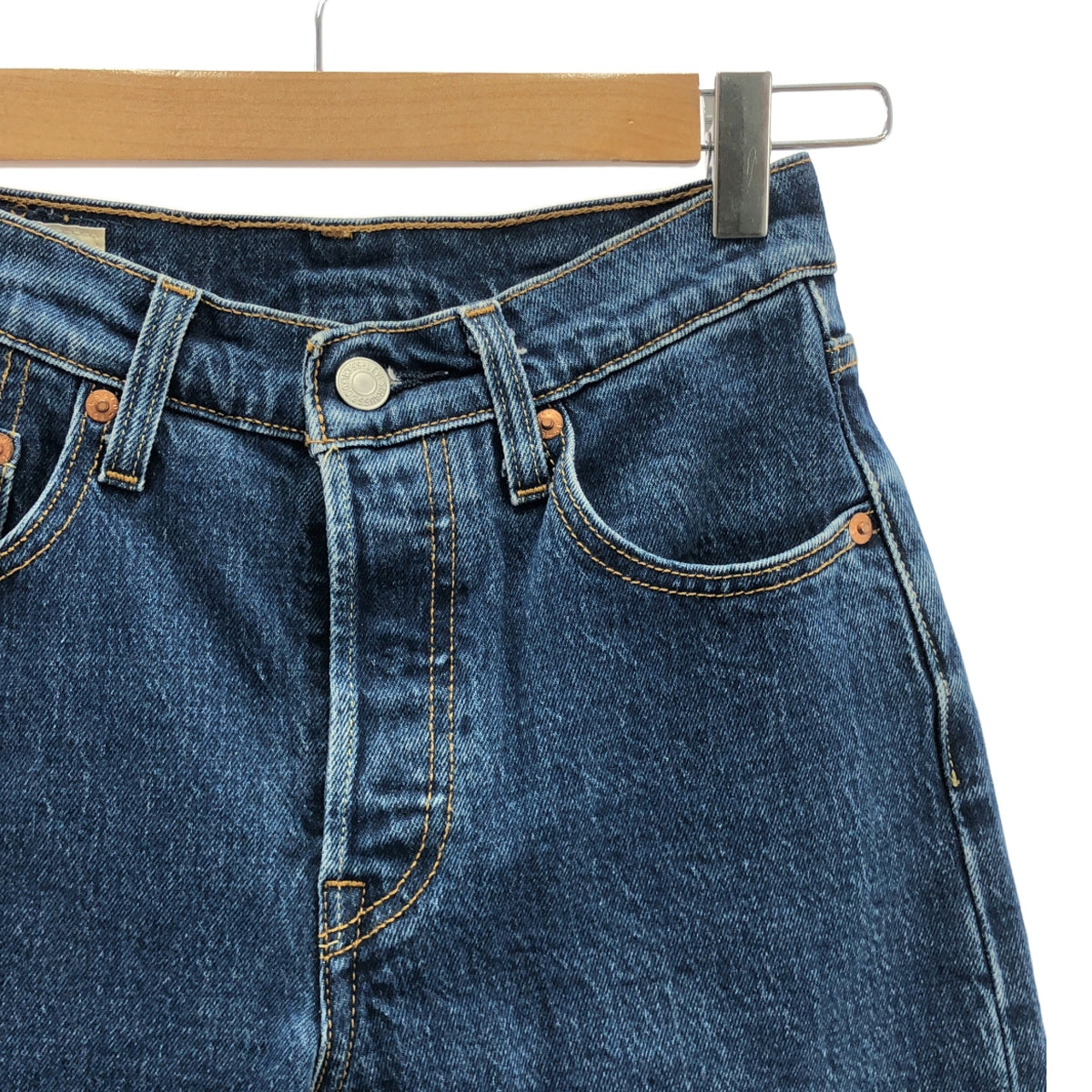 Levi's / リーバイス | 501 ORIGINAL CROPPED / 濃紺 デニムパンツ