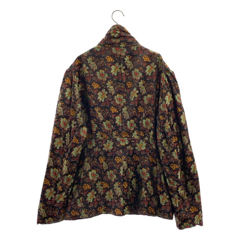 JOHN ALEXANDER SKELTON / ジョンアレキサンダースケルトン | 2025AW | silk embroidery single jacket / シルク 総柄 エンブロイダリー オーバー ジャケット | S | メンズ