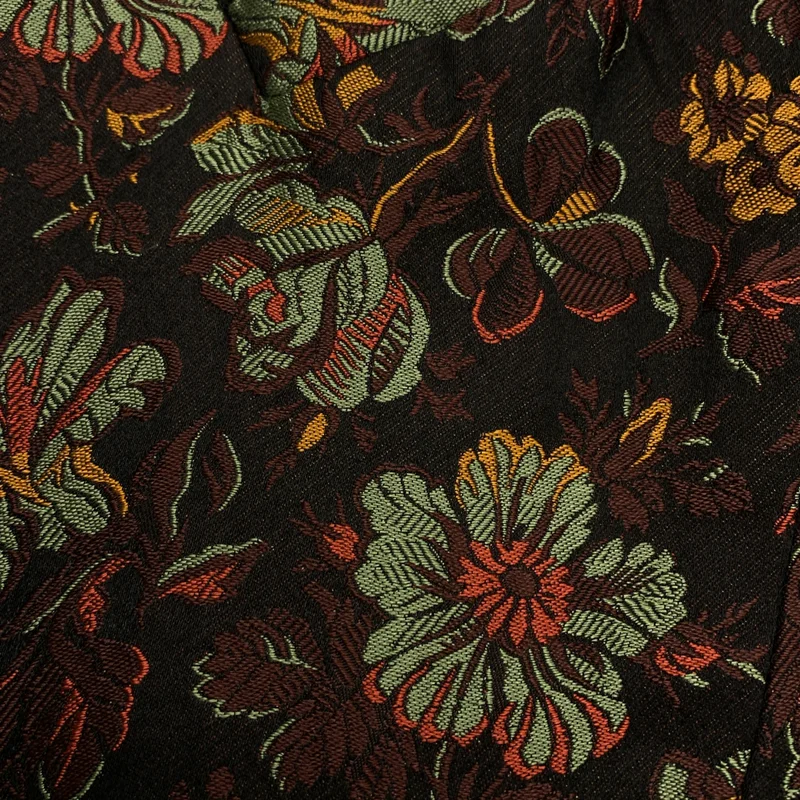 JOHN ALEXANDER SKELTON / ジョンアレキサンダースケルトン | 2025AW | silk embroidery single jacket / シルク 総柄 エンブロイダリー オーバー ジャケット | S | メンズ
