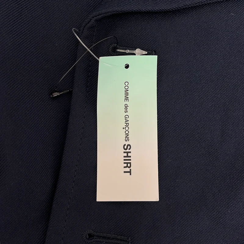 COMME des GARCONS SHIRT / コムデギャルソンシャツ | ポリエステル 中綿 オーバーシルエット ダブルコート / キルティング総裏地 | S | メンズ
