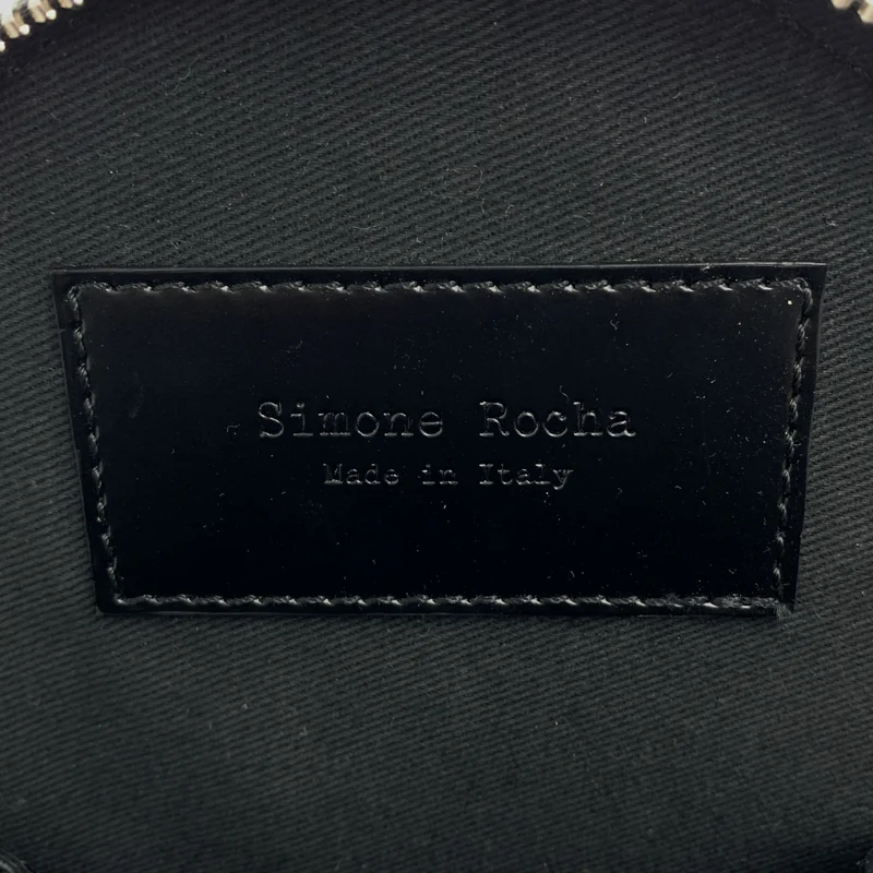 Simone Rocha / シモーネロシャ | Spiked leather bag リストレットバッグ |